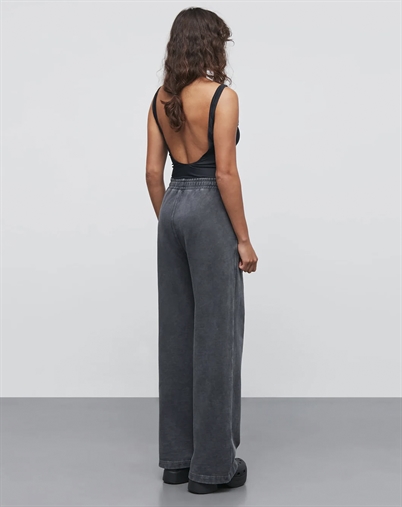 Mads Nørgaard - Compact Cotton Lotti Bukser - Asphalt